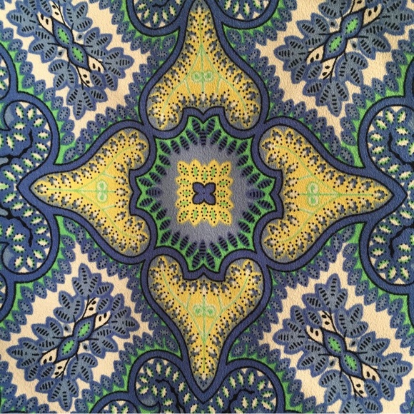 Talbots | Medallion Print Top - Picture 5 of 6